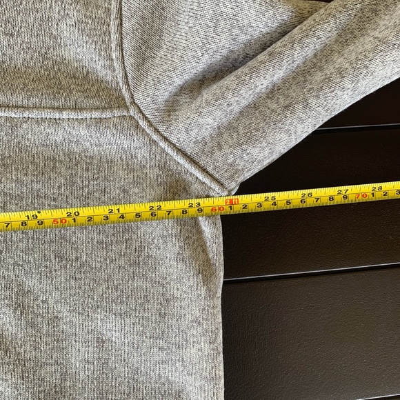 Eddie Bauer Gray Radiator Fleece Quarter Snap Button Pullover Size XL - Picture 10 of 12